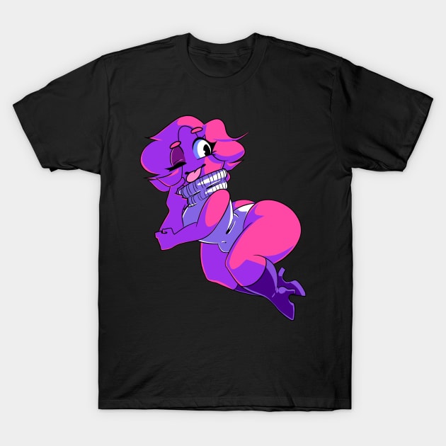 pink T-Shirt by superprowaffles